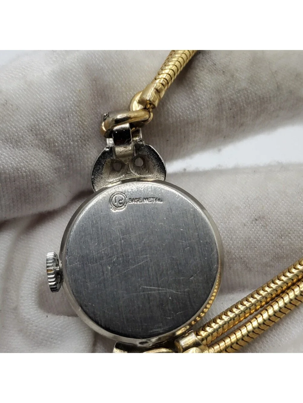 Vintage Medana Mechanical Watch Womens 17mm For Parts Or Repair